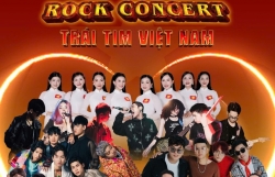 “Rock Concert - Trái tim Việt Nam” sẽ diễn ra ngày 7/9