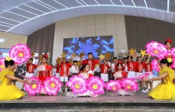 Thầy trò trường THCS Giảng Võ 2 tự tin bước vào năm học mới