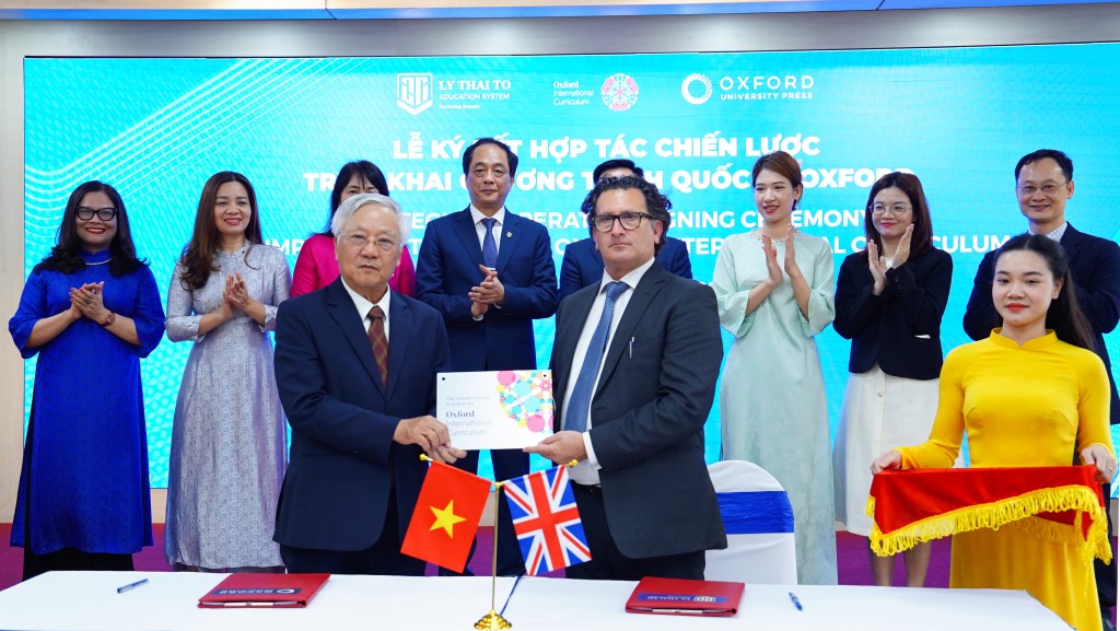 Bước ngoặt đánh dấu sự hợp tác giữa Hệ thống Giáo dục Lý Thái Tổ với Nhà xuất bản Đại học Oxford Bước ngoặt đánh dấu sự hợp tác giữa Hệ thống Giáo dục Lý Thái Tổ với Nhà xuất bản Đại học Oxford