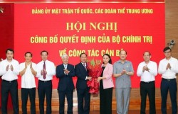Đồng chí Nguyễn Phi Long làm Phó Bí thư Đảng ủy MTTQ, các đoàn thể Trung ương
