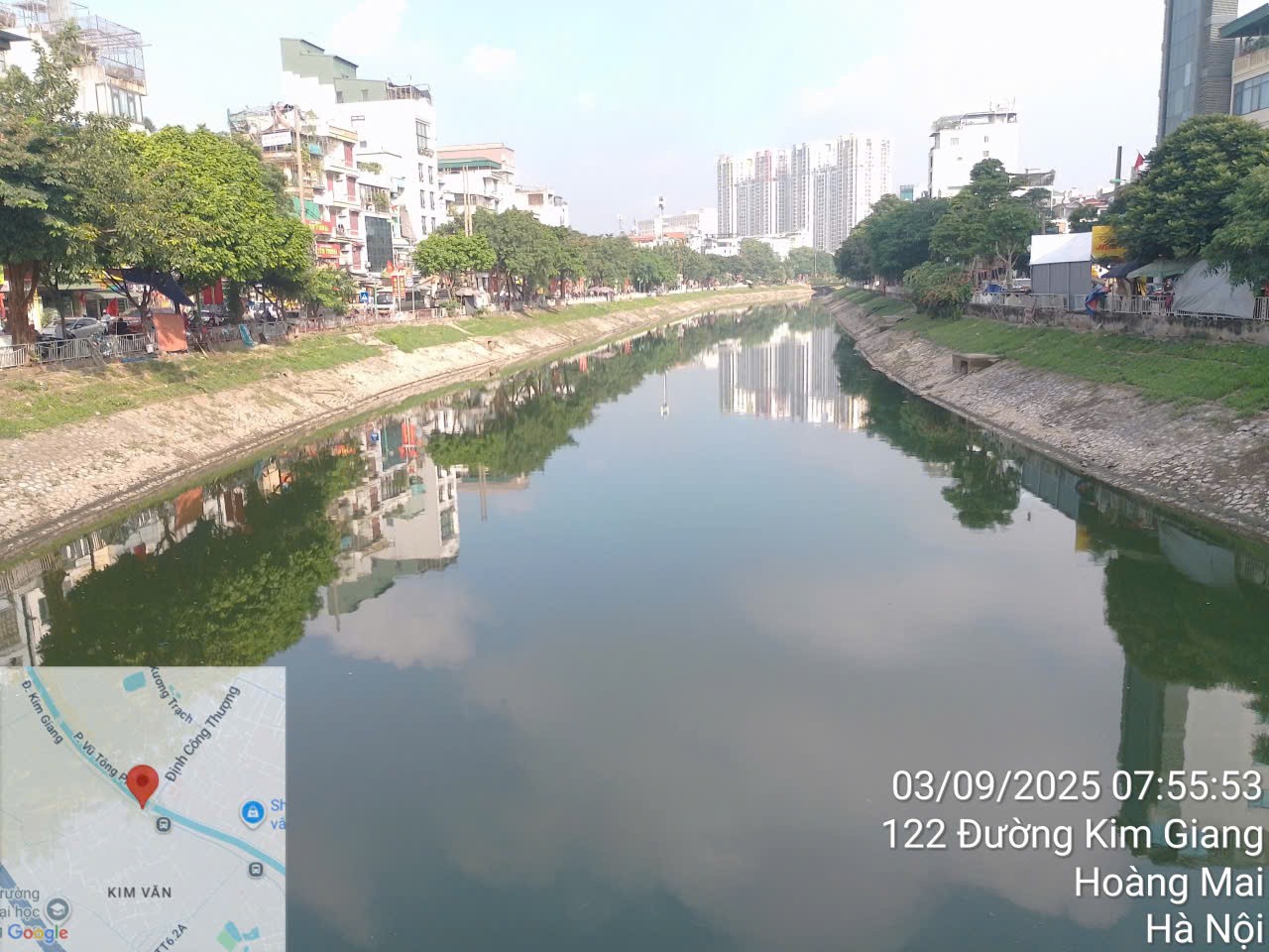 Dòng chảy đang xanh trở lại trên dòng sông lịch sử