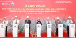 Hà Nội khởi công tuyến cao tốc thuộc Vành đai 4 - Vùng Thủ đô
