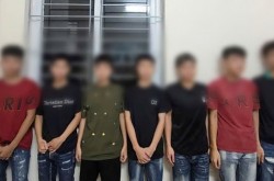 Tạm giữ 11 đối tượng mang hung khí gây rối ở xã Hồng Sơn