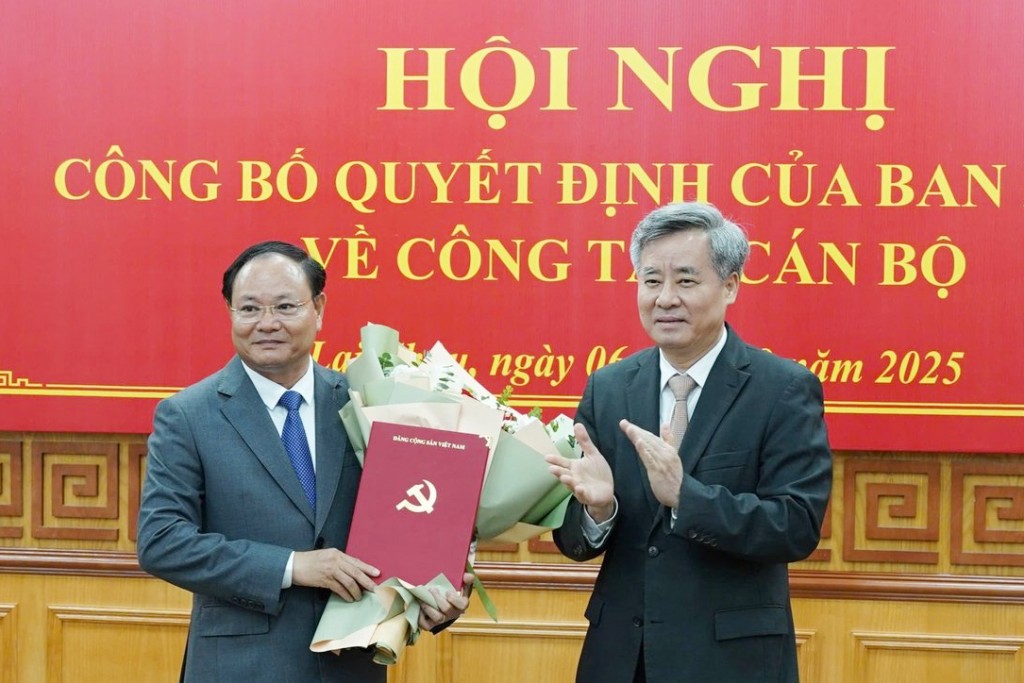 Đồng chí Lê Minh Ngân giữ chức Phó Bí thư Thường trực Tỉnh ủy Lai Châu
