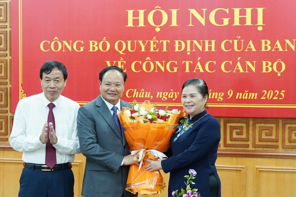 Đồng chí Lê Minh Ngân giữ chức Phó Bí thư Thường trực Tỉnh ủy Lai Châu
