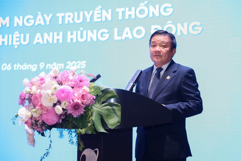 Tổng Giám đốc Huỳnh Quang Liêm cho biết, trong gần 10 năm, Tập đoàn đã có bước tiến vượt bậc - Ảnh: VGP/Nhật Bắc