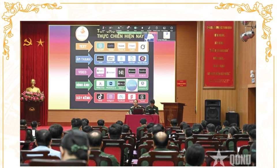 Quang cảnh lớp tập huấn
