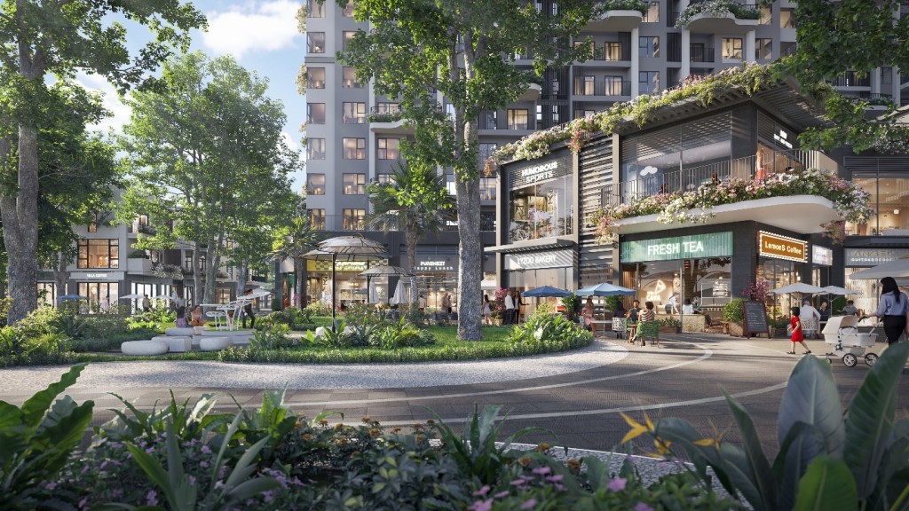 Ecopark chính thức ra mắt shop thương mại khối đế thuộc bộ sưu tập Sky Premium - Sky Retreat