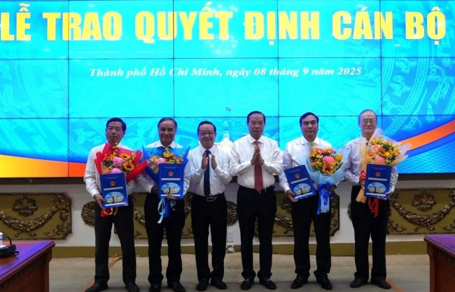 Bổ nhiệm nhân sự lãnh đạo Ban Quản lý Khu Nông nghiệp Công nghệ cao TP Hồ Chí Minh