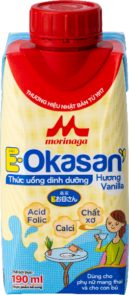 Cải tiến mới tiện lợi, siêu ngon, chuẩn gu mẹ bầu từ Morinaga E-Okasan
