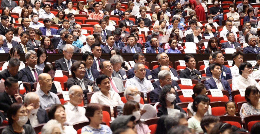 Chương trình Hòa nhạc kỷ niệm Quốc khánh lần thứ 80 của nước CHXHCN Việt Nam được tổ chức tại thành phố Sakai, Nhật Bản - Ảnh: VGP/Đức Tuân