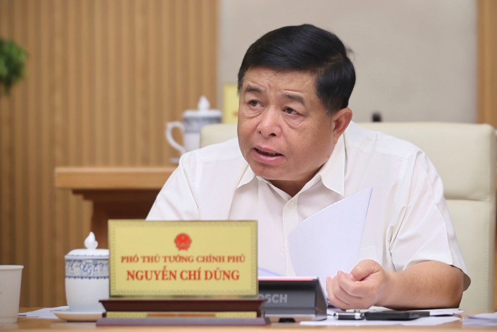 Phó Thủ tướng Nguyễn Chí Dũng phát biểu - Ảnh: VGP/Nhật Bắc