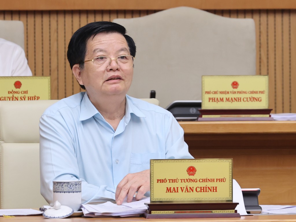 Phó Thủ tướng Mai Văn Chính phát biểu - Ảnh: VGP/Nhật Bắc