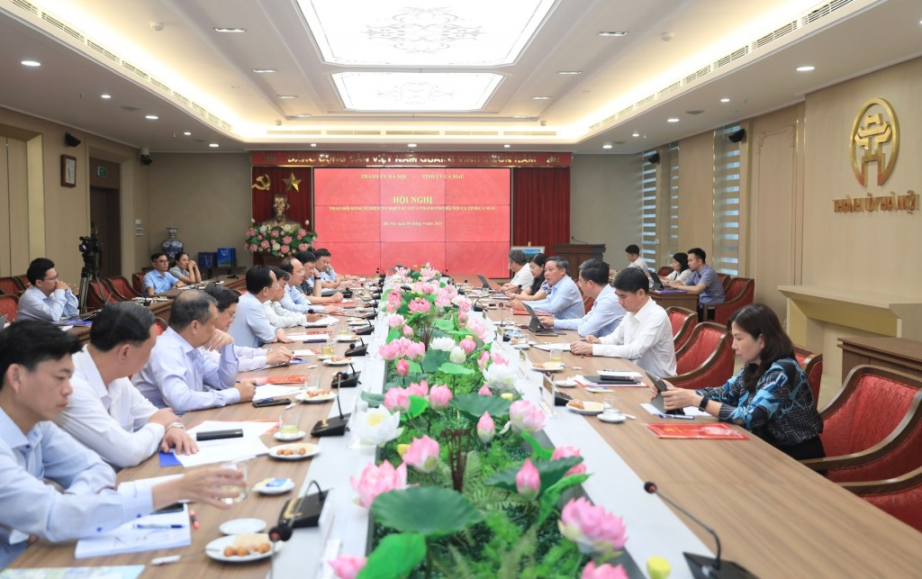 Hà Nội - Cà Mau: Tăng cường hợp tác phát huy nguồn lực phát triển