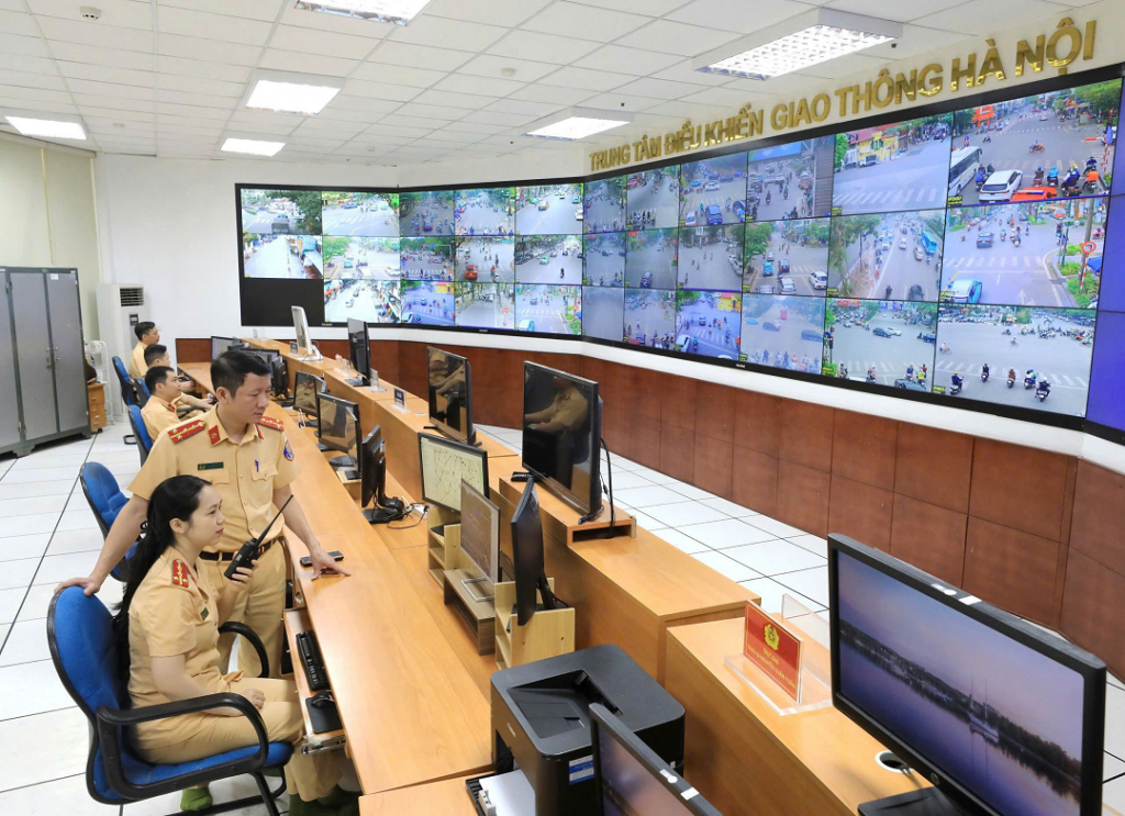Trung tâm điều khiển giao thông - Phòng CSGT, Công an TP Hà Nội