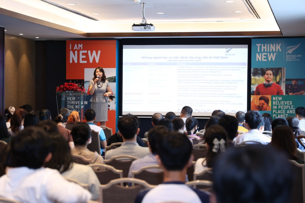 Tại sự kiện, người học sẽ được cung cấp thông tin chi tiết để “mở khóa” học bổng chính phủ New Zealand ở tất cả các bậc học Tại sự kiện, người học sẽ được cung cấp thông tin chi tiết để “mở khóa” học bổng chính phủ New Zealand ở tất cả các bậc học