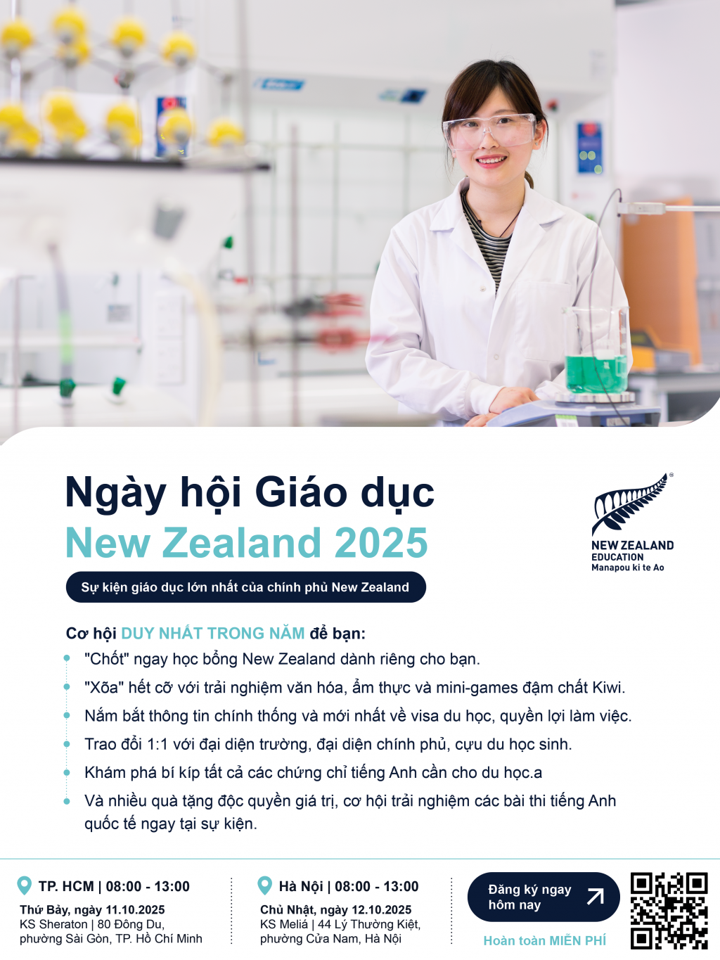 Thông tin về Ngày hội Giáo dục New Zealand 2025 Thông tin về Ngày hội Giáo dục New Zealand 2025
