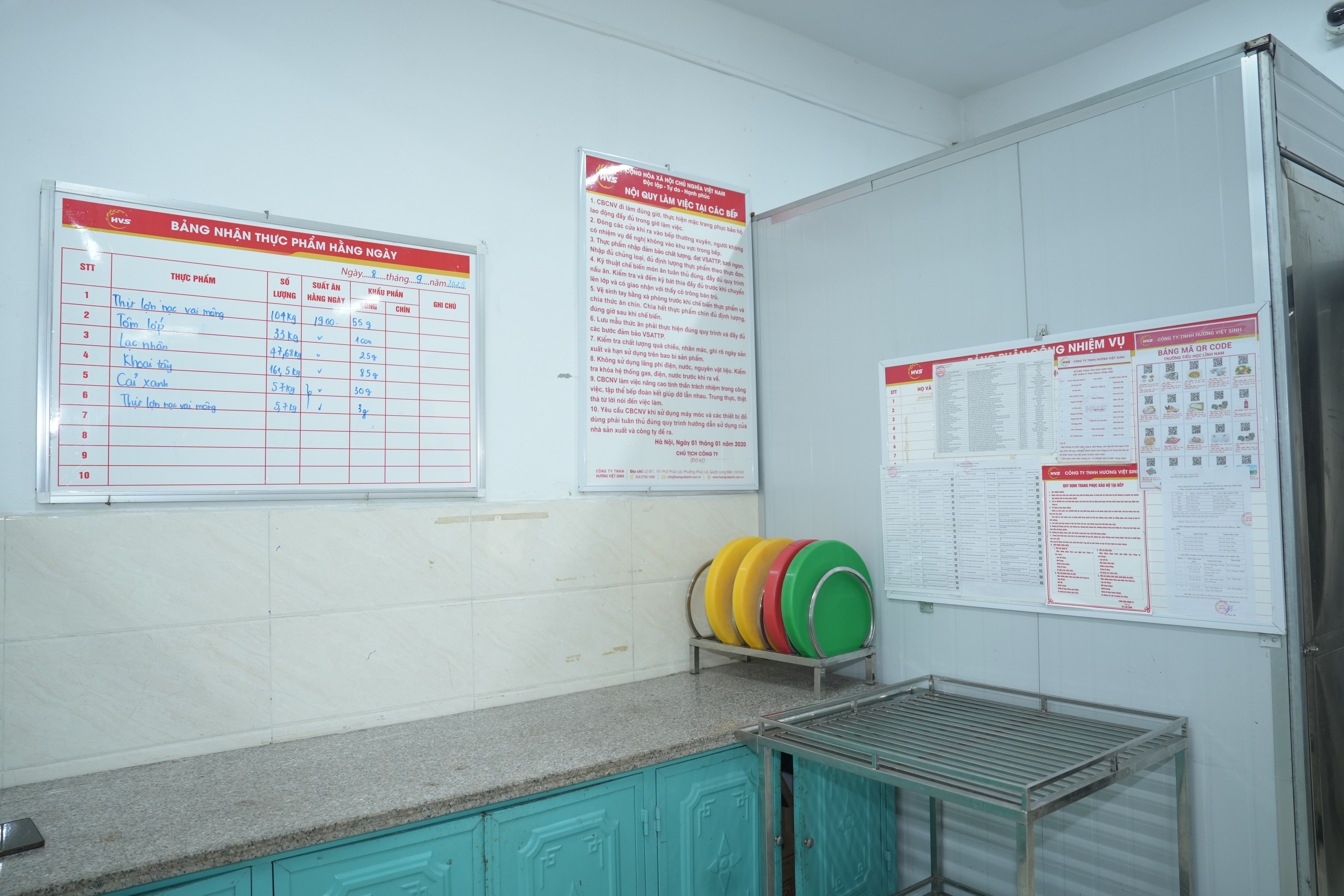 Phường Vĩnh Hưng siết chặt ATTP trường học trong năm học mới Phường Vĩnh Hưng siết chặt ATTP trường học trong năm học mới