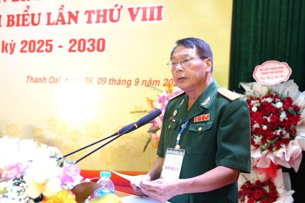 Đồng chí Lê Văn Hồng, ĐUV, Phó Chủ tịch UBMTTQ VN xã, Chủ tịch Hội CCB xã phát biểu khai mạc Đại hội Đồng chí Lê Văn Hồng, ĐUV, Phó Chủ tịch UBMTTQ VN xã, Chủ tịch Hội CCB xã phát biểu khai mạc Đại hội