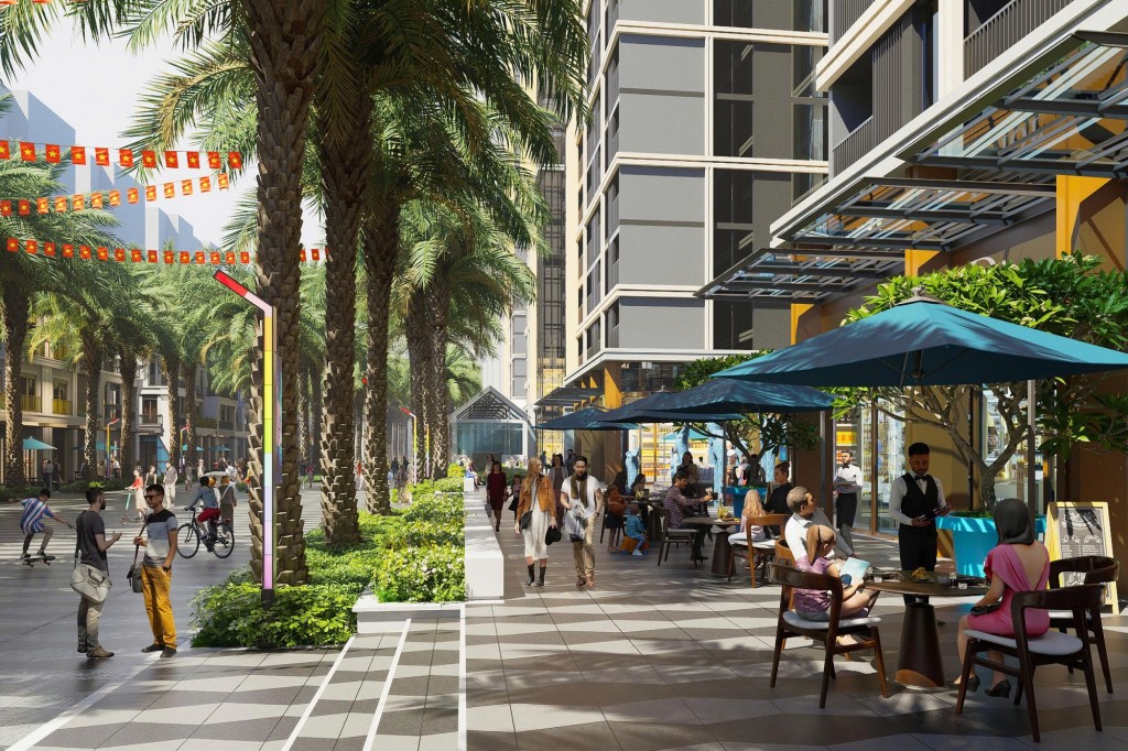 Phối cảnh Sun Centro Town. Ảnh: Sun Property