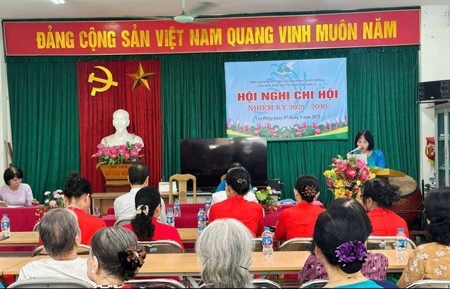 100% chi hội Phụ nữ tổ chức thành công Hội nghị chi hội nhiệm kỳ 2025 - 2030