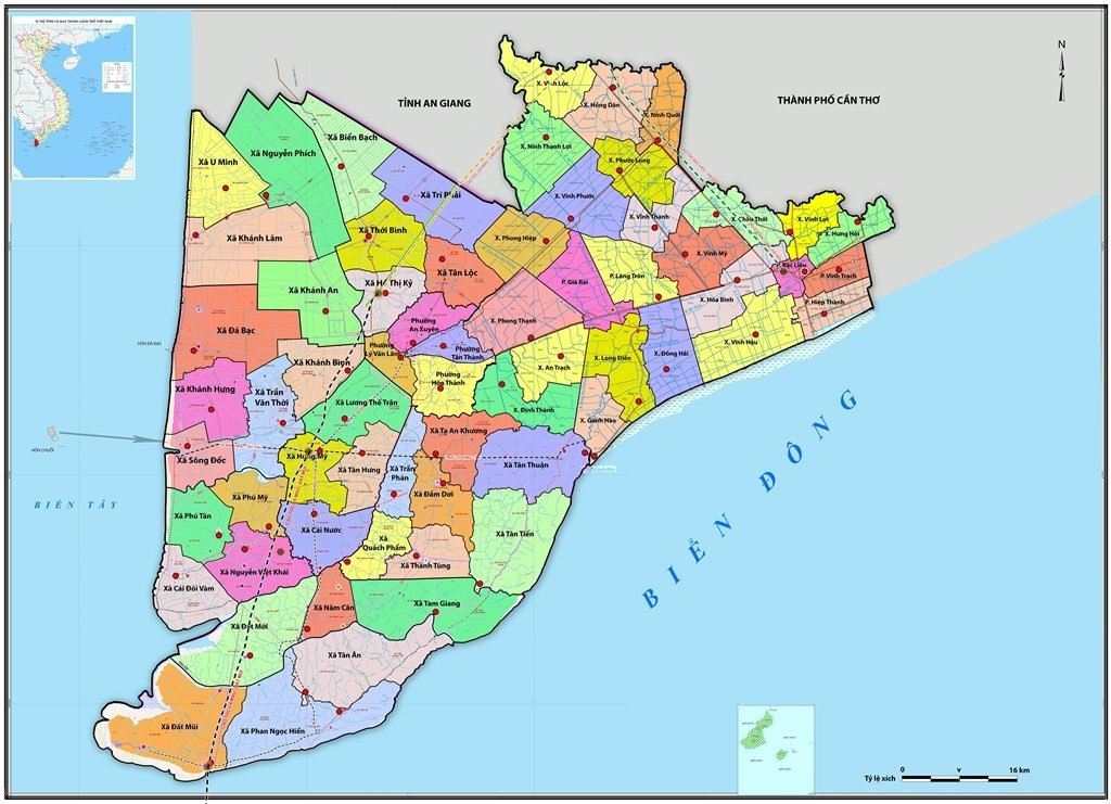 Hoàn thiện địa giới hành chính, tạo cơ sở chiến lược cho quy hoạch kinh tế – xã hội tỉnh Cà Mau Hoàn thiện địa giới hành chính, tạo cơ sở chiến lược cho quy hoạch kinh tế – xã hội tỉnh Cà Mau