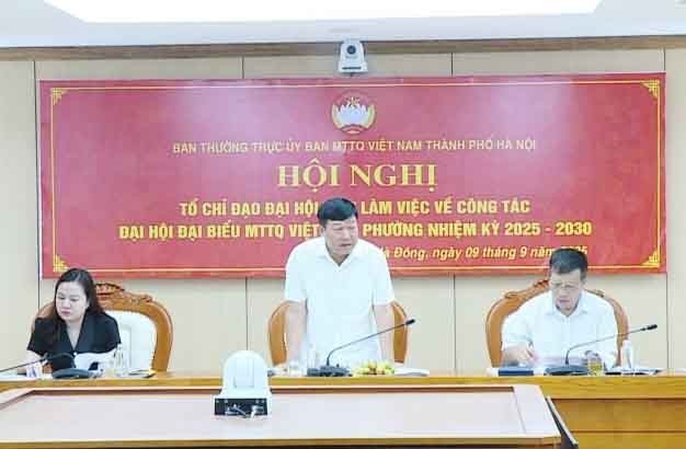 Ứng dụng CNTT, chuyển đổi số trong tổ chức Đại hội đại biểu MTTQ