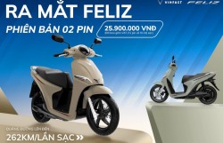 VinFast ra mắt 3 mẫu xe máy điện 2 pin - nâng tầm trải nghiệm cho người dùng