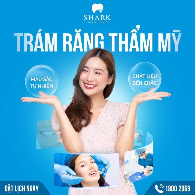 Nha khoa Shark là địa chỉ trám răng uy tín mà khách hàng nên lựa chọn