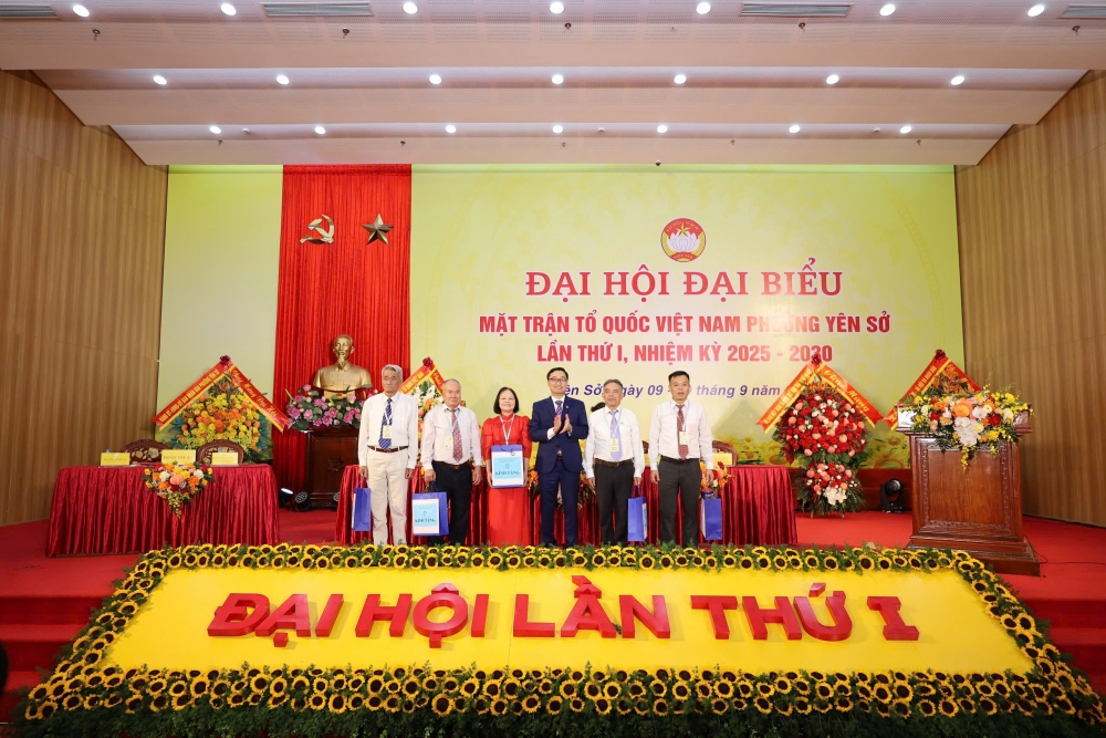 Đồng chí Nguyễn Thái Sơn là Chủ tịch UB MTTQ Việt Nam phường Yên Sở nhiệm kỳ 2025 - 2030