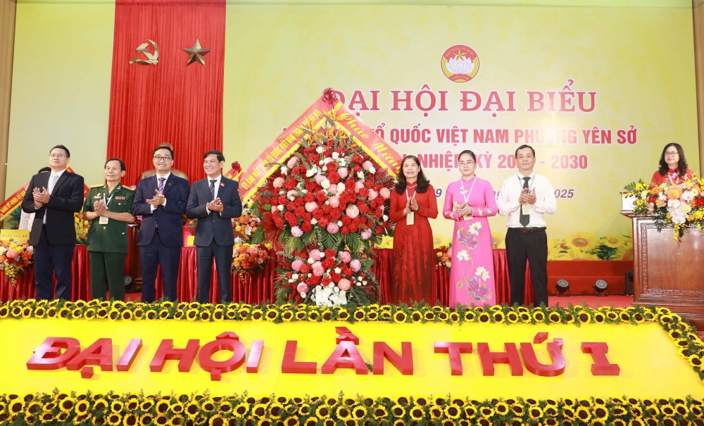 Đồng chí Nguyễn Thái Sơn là Chủ tịch UB MTTQ Việt Nam phường Yên Sở nhiệm kỳ 2025 - 2030