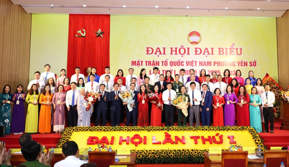 Đồng chí Nguyễn Thái Sơn là Chủ tịch UB MTTQ Việt Nam phường Yên Sở nhiệm kỳ 2025 - 2030