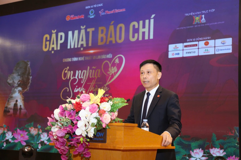 PGS. TS Nguyễn Thành Lợi - Tổng Biên tập báo Kinh tế &amp; Đô thị, Trưởng Ban tổ chức phát biểu tại cuộc gặp mặt báo chí