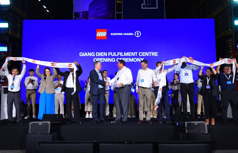 Kuehne+Nagel và Tập đoàn LEGO khai trương trung tâm phân phối khu vực mới tại Việt Nam