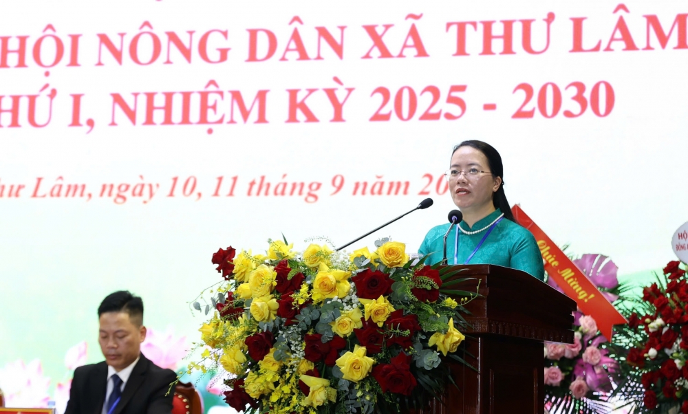 Thư Lâm tổ chức thành công Đại hội điểm Hội Nông dân cấp xã