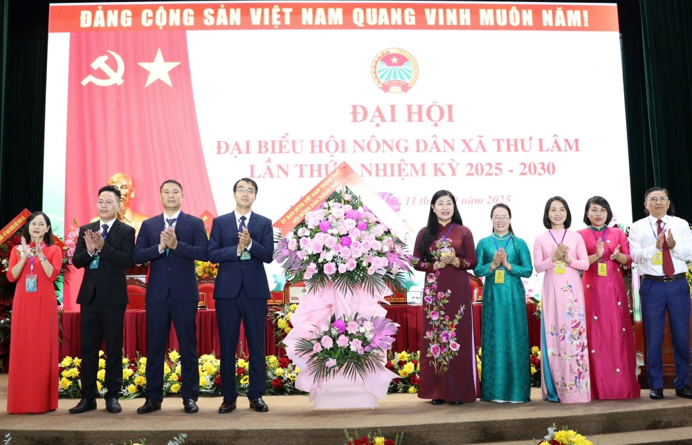 Thư Lâm tổ chức thành công Đại hội điểm Hội Nông dân cấp xã