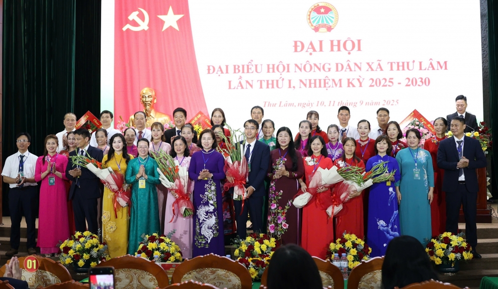 Thư Lâm tổ chức thành công Đại hội điểm Hội Nông dân cấp xã