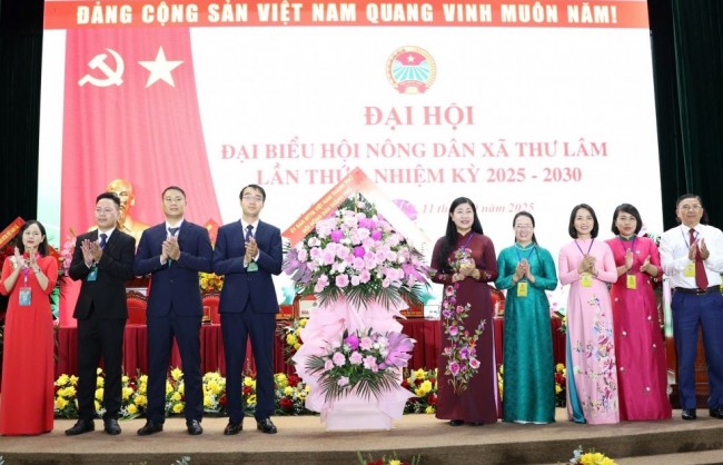 Thư Lâm tổ chức thành công Đại hội điểm Hội Nông dân cấp xã