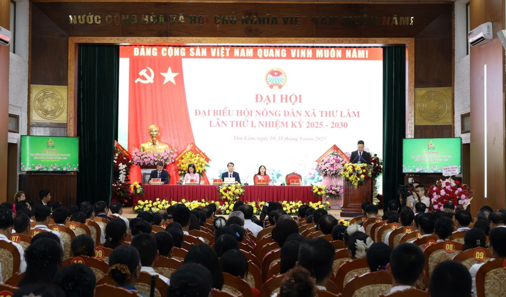 Thư Lâm tổ chức thành công Đại hội điểm Hội Nông dân cấp xã