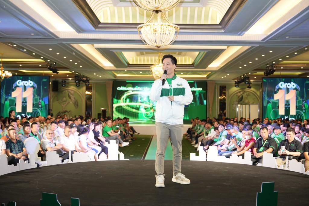 Ông Mã Tuấn Trọng - Giám đốc Điều hành Grab Việt Nam gửi lời tri ân các đối tác tài xế
