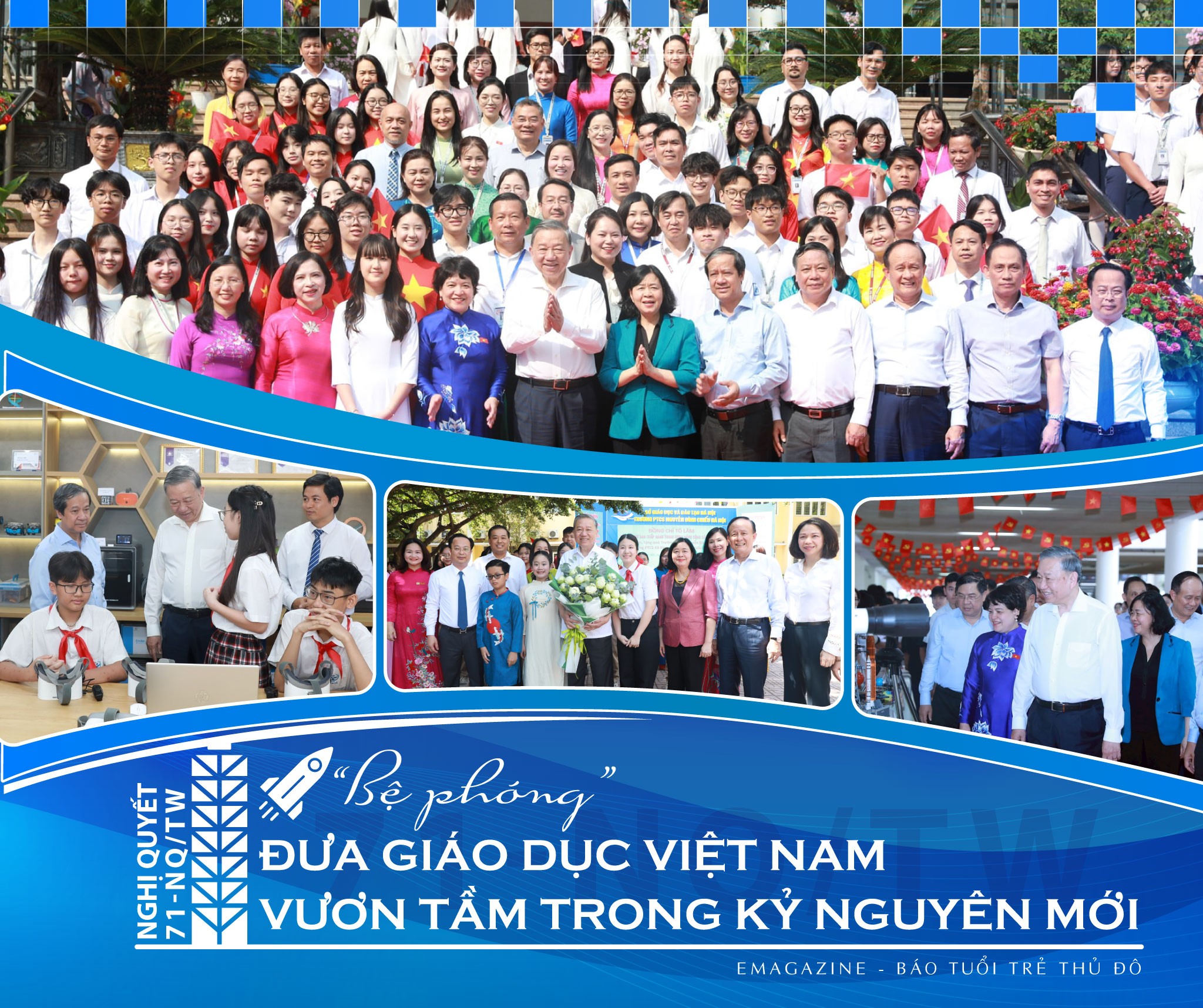 Bệ phóng đưa giáo dục Việt Nam vươn tầm trong kỷ nguyên mới