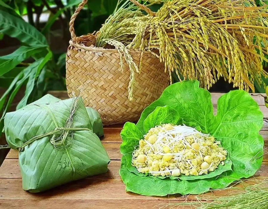 Mùa thu -  mùa cốm về  Nét thu Hà Nội...