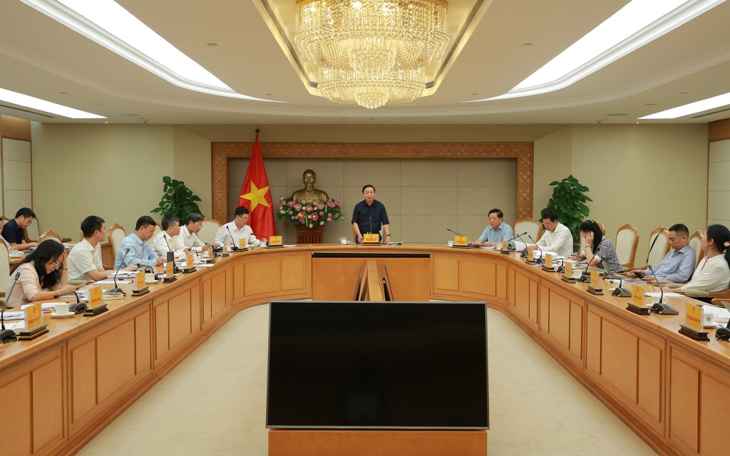 Theo Phó Thủ tướng, các điều, khoản trong Dự thảo Luật cần phân loại thành 4 nhóm - Ảnh: VGP/Minh Khôi