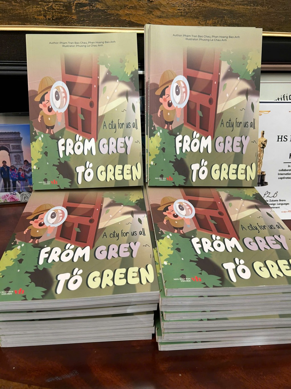 “Từ xám đến xanh - Thành phố của tất cả chúng ta”: Tiếng nói tuổi mười lăm gửi gắm hy vọng xanh “Từ xám đến xanh - Thành phố của tất cả chúng ta”: Tiếng nói tuổi mười lăm gửi gắm hy vọng xanh