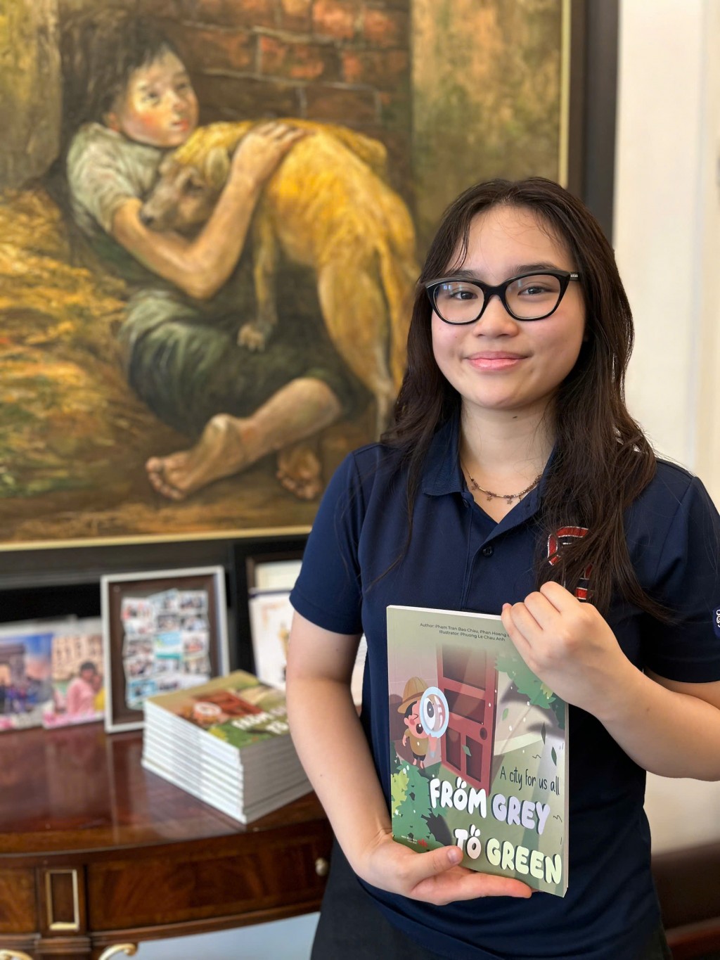 “Từ xám đến xanh - Thành phố của tất cả chúng ta”: Tiếng nói tuổi mười lăm gửi gắm hy vọng xanh “Từ xám đến xanh - Thành phố của tất cả chúng ta”: Tiếng nói tuổi mười lăm gửi gắm hy vọng xanh