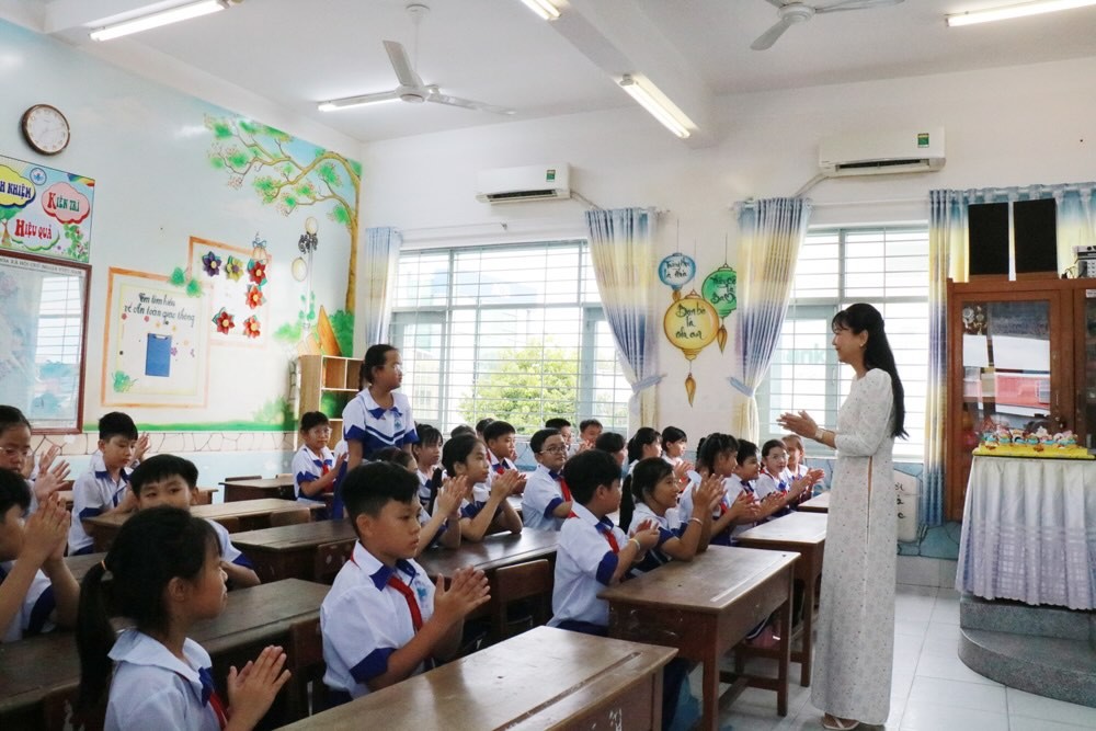 Chào đón học sinh đầu năm học mới 2025 - 2026 tại Trường Tiểu học Thủ Khoa Huân. Chào đón học sinh đầu năm học mới 2025 - 2026 tại Trường Tiểu học Thủ Khoa Huân.