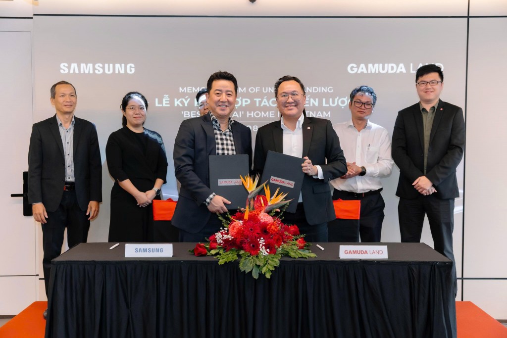 Gamuda Land Việt Nam - Samsung hợp tác chiến lược, tiên phong kiến tạo giải pháp sống thông minh và bền vững Gamuda Land Việt Nam - Samsung hợp tác chiến lược, tiên phong kiến tạo giải pháp sống thông minh và bền vững