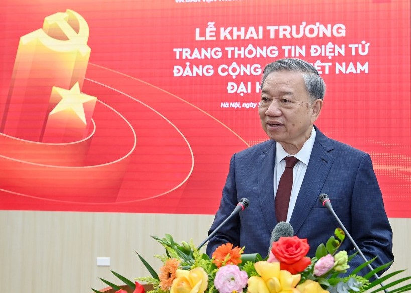 Ra mắt Trang tin điện tử "Đảng Cộng sản Việt Nam - Đại hội XIV"
