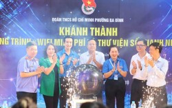 Khánh thành công trình “Wifi miễn phí - Thư viện số thanh niên"