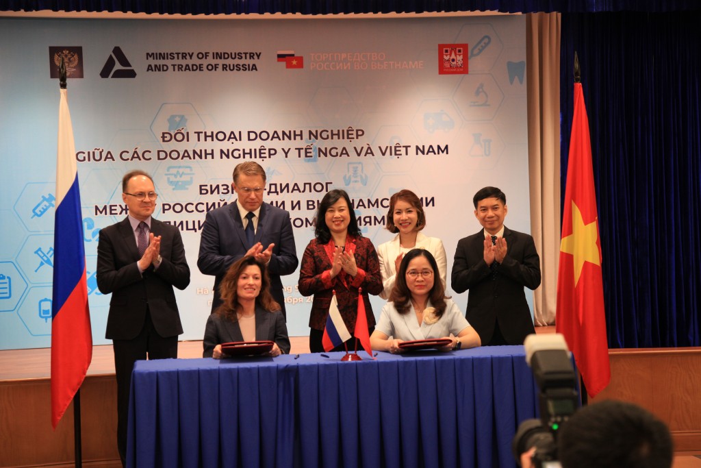 Tăng cường kết nối doanh nghiệp y tế Việt Nam - Liên bang Nga Tăng cường kết nối doanh nghiệp y tế Việt Nam - Liên bang Nga